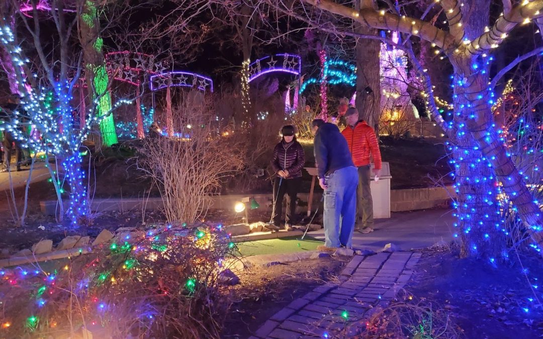 Review: Holiday Lights at Adventure Golf, Westminster, Colorado