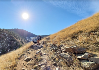 Chimney Gulch Hike Near Denver Colorado in Golden